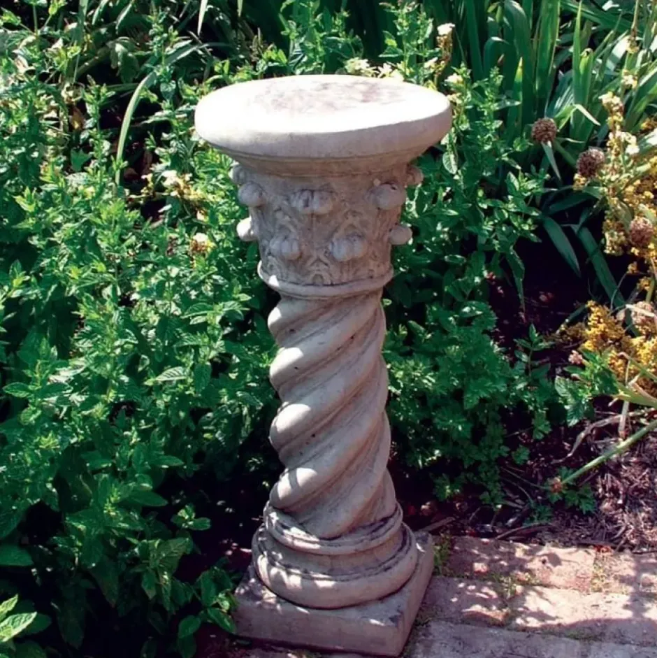 Statues & Sculptures Plinths & Pedestals^Roman Column Stone Garden Pedestal