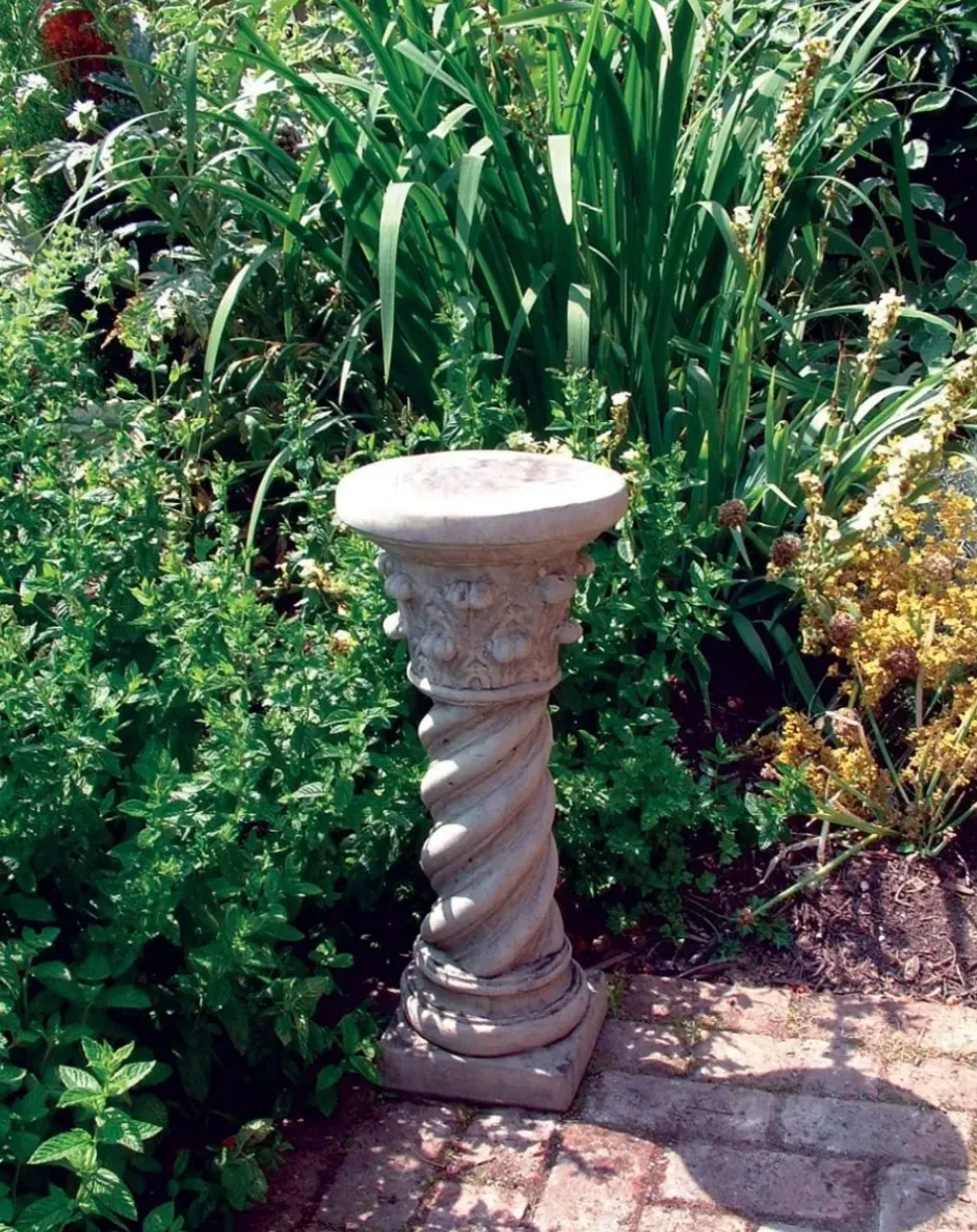 Statues & Sculptures Plinths & Pedestals^Roman Column Stone Garden Pedestal