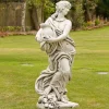 Statues & Sculptures Roman^Roman Goddess Gladiator Stone Garden Statue