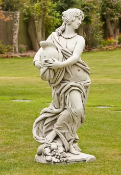 Statues & Sculptures Roman^Roman Goddess Gladiator Stone Garden Statue