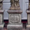 Statues & Sculptures Plinths & Pedestals^Roman Square Column Stone Garden Pedestal