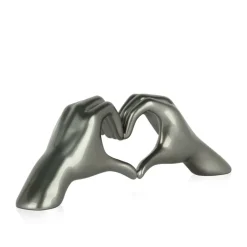 Statues & Sculptures Table Top|Contemporary^Sacred Love 15cm Anthracite Resin Indoor Sculpture