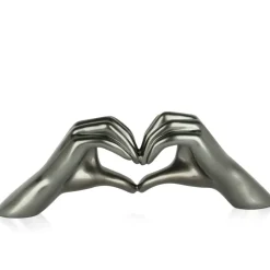 Statues & Sculptures Table Top|Contemporary^Sacred Love 15cm Anthracite Resin Indoor Sculpture