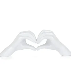 Statues & Sculptures Table Top|Contemporary^Sacred Love 15cm White Resin Indoor Sculpture