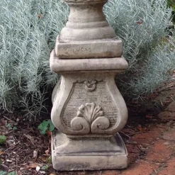 Statues & Sculptures Plinths & Pedestals^Scroll Column Stone Garden Pedestal