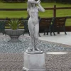 Statues & Sculptures Greek^Shy Maiden on Pedestal 150cm Stone Garden Statue
