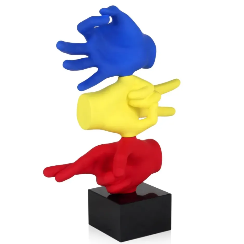 Statues & Sculptures Table Top|Pop Art^Silent Symbols 48cm Pop Art Resin Indoor Sculpture