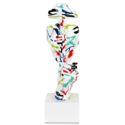 Statues & Sculptures Figurative|Table Top^Silent Warrior 48cm Abstract Resin Indoor Sculpture