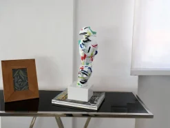 Statues & Sculptures Figurative|Table Top^Silent Warrior 48cm Abstract Resin Indoor Sculpture