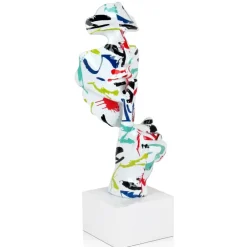 Statues & Sculptures Figurative|Table Top^Silent Warrior 48cm Abstract Resin Indoor Sculpture