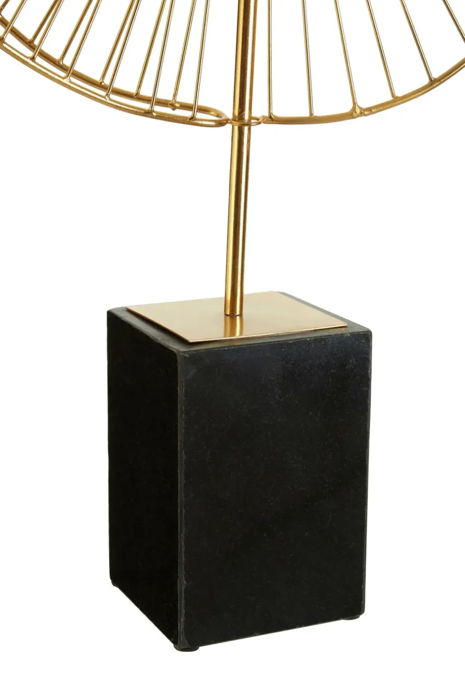 Statues & Sculptures Table Top|Abstract^Solar Interlace 70cm Gold Metal Indoor Sculpture