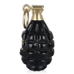 Statues & Sculptures Table Top|Contemporary^Sonic Grenade 25cm Black Resin Indoor Sculpture