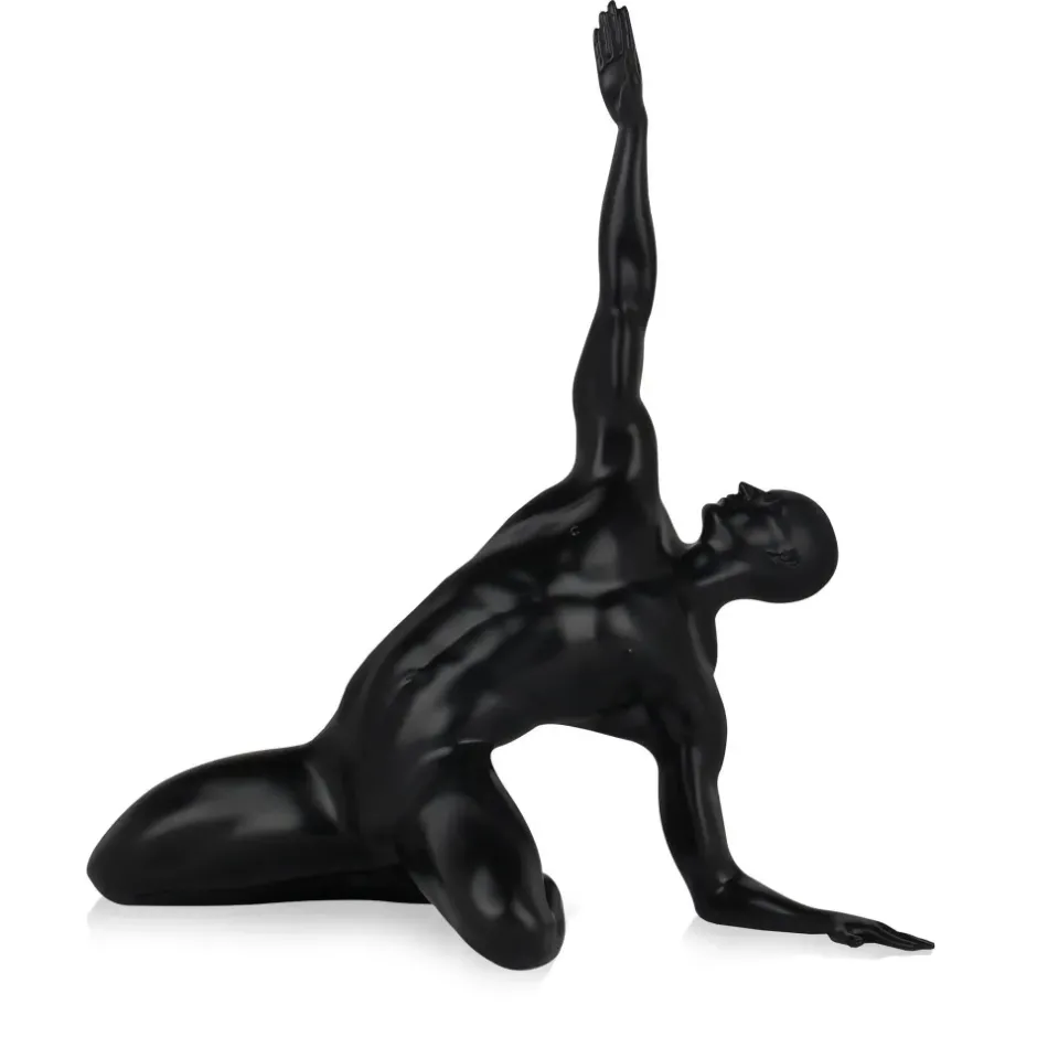 Statues & Sculptures Figurative|Table Top^Soul Ascension 41cm Black Resin Indoor Sculpture