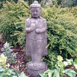 Statues & Sculptures Buddha^Standing Buddha Stone Garden Statue