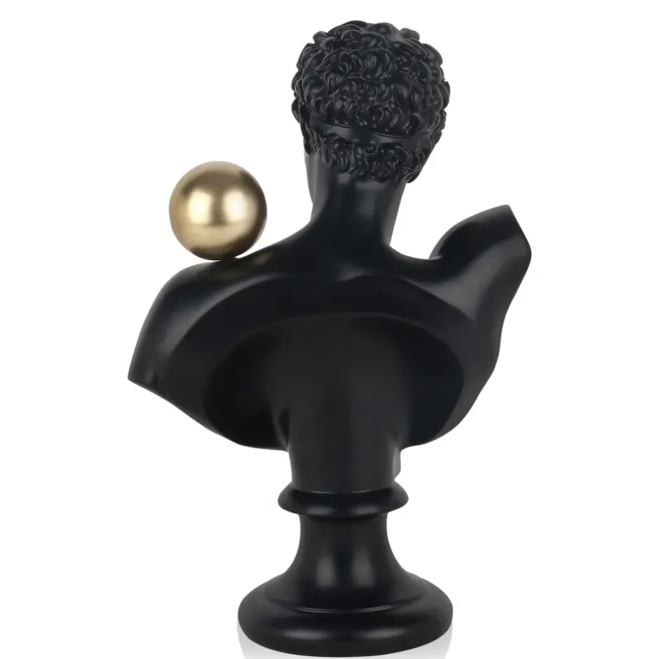 Statues & Sculptures Figurative|Table Top^Stealth Titan 35cm Black Resin Indoor Sculpture