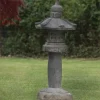 Statues & Sculptures Pagodas^Straight Japanese Pagoda Stone Garden Ornament