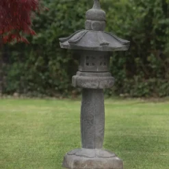 Statues & Sculptures Pagodas^Straight Japanese Pagoda Stone Garden Ornament