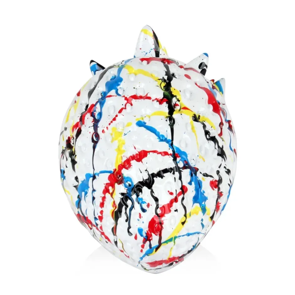 Statues & Sculptures Table Top|Contemporary^Strawberry Pop 31cm Multicolour Resin Indoor Sculpture