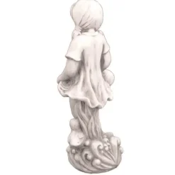 Statues & Sculptures Children^Summer Love Boy & Girl Stone Resin Garden Statues