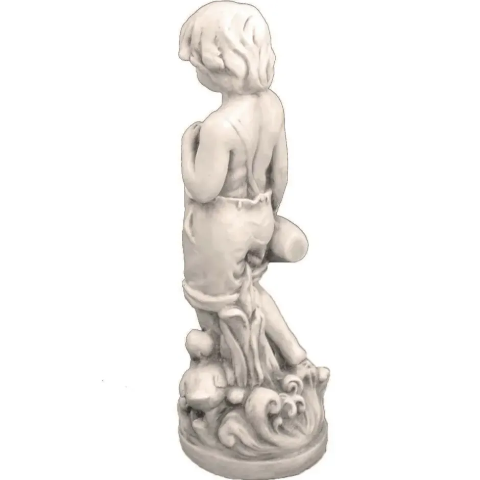 Statues & Sculptures Children^Summer Love Boy & Girl Stone Resin Garden Statues