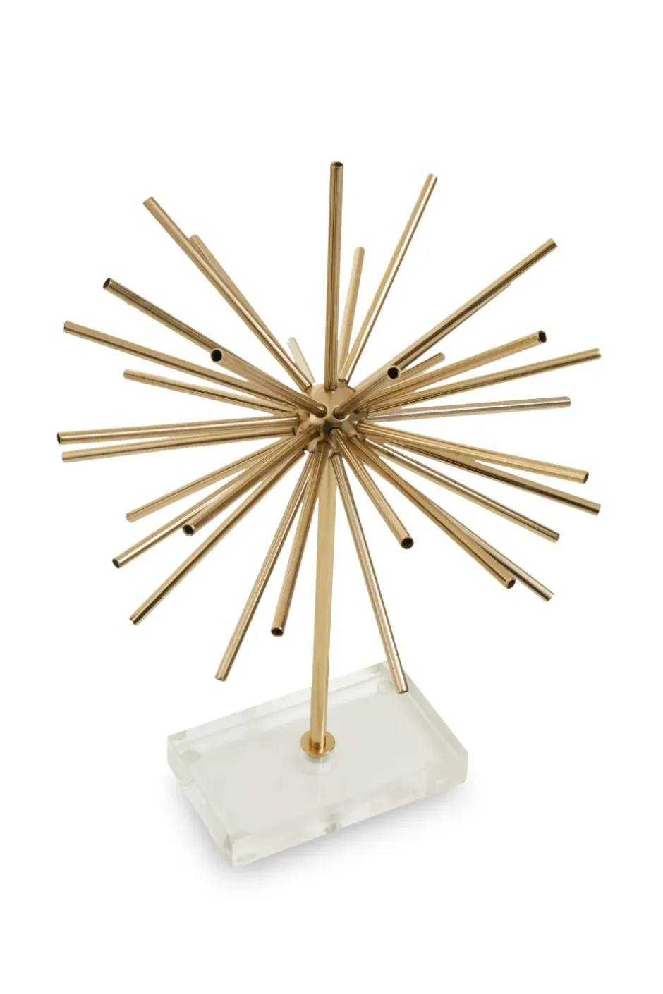 Statues & Sculptures Table Top|Contemporary^Sunburst 46cm Gold Metal Indoor Sculpture