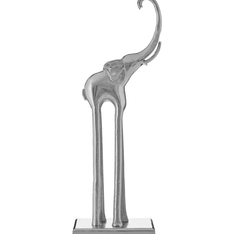 Statues & Sculptures Table Top|Animals^Supreme Elephant 84cm Metal Indoor Statue