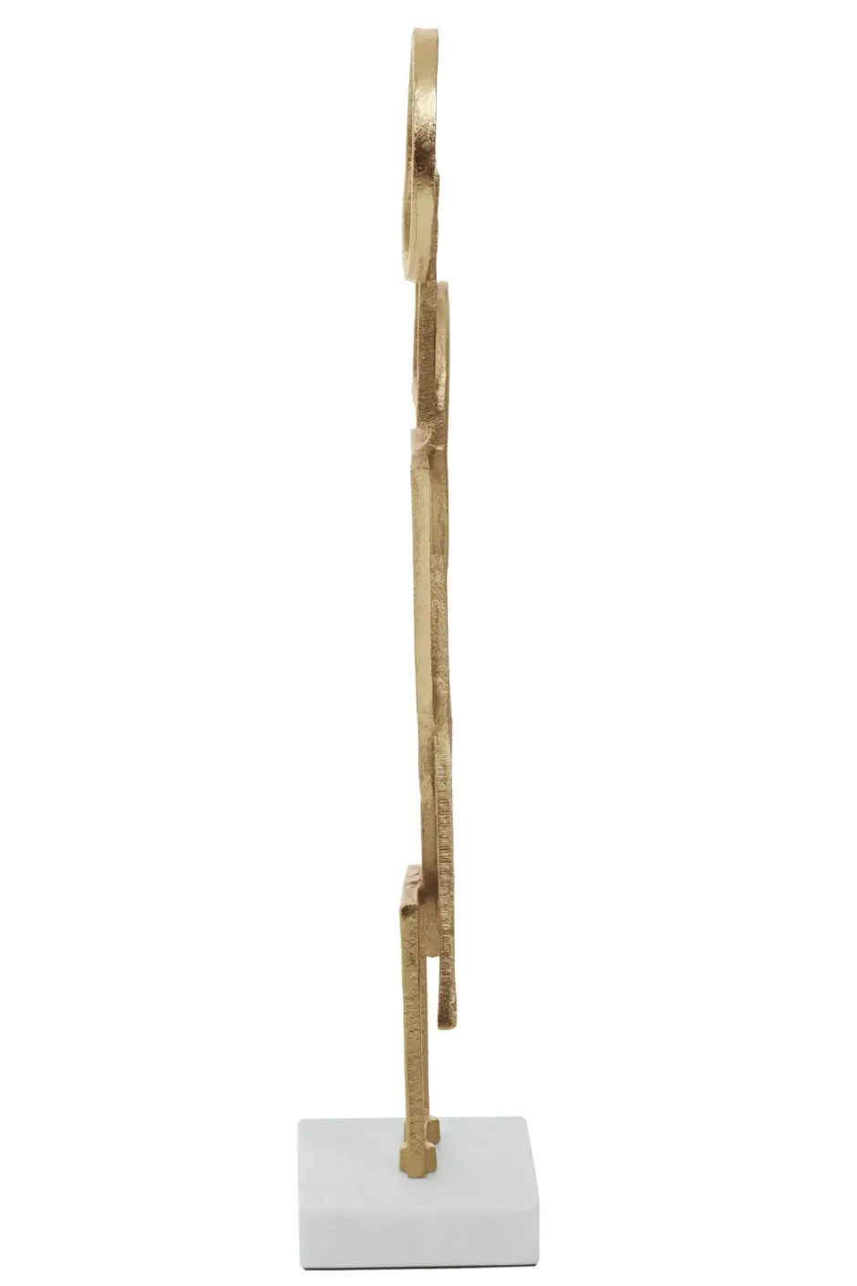 Statues & Sculptures Table Top|Abstract^Symbol Ascent 47cm Gold Metal Indoor Sculpture