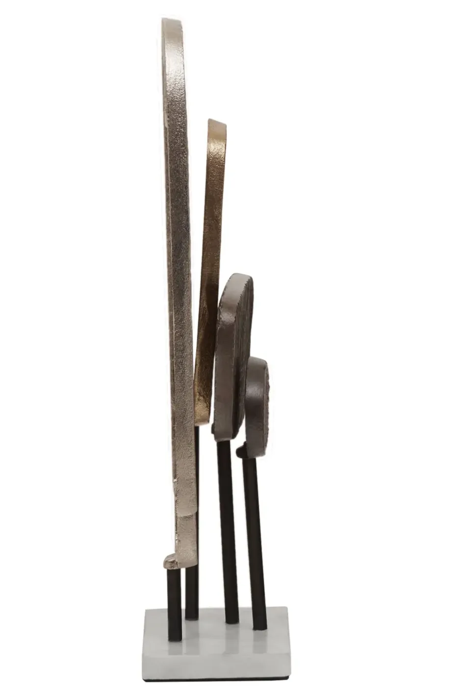 Statues & Sculptures Table Top|Abstract^Symbolic 44cm Metal Indoor Sculpture