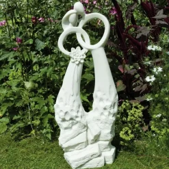 Statues & Sculptures Modern^The Wedding Modern Poly Resin Garden Statue
