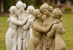Statues & Sculptures Greek^Three Graces Portland Stone Garden Statue