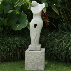 Statues & Sculptures Contemporary^Timeless Contemporary Stone Garden Sculpture
