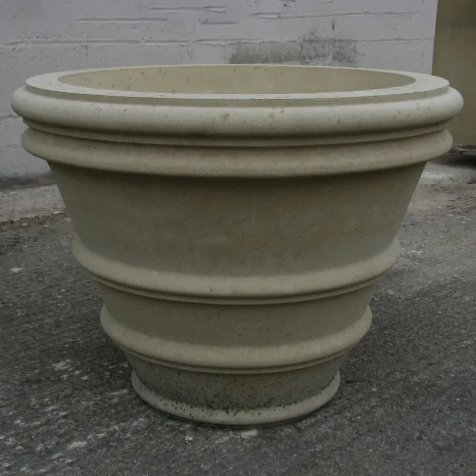 Statues & Sculptures Large|Round^Trafalgar Vase Stone Garden Planter