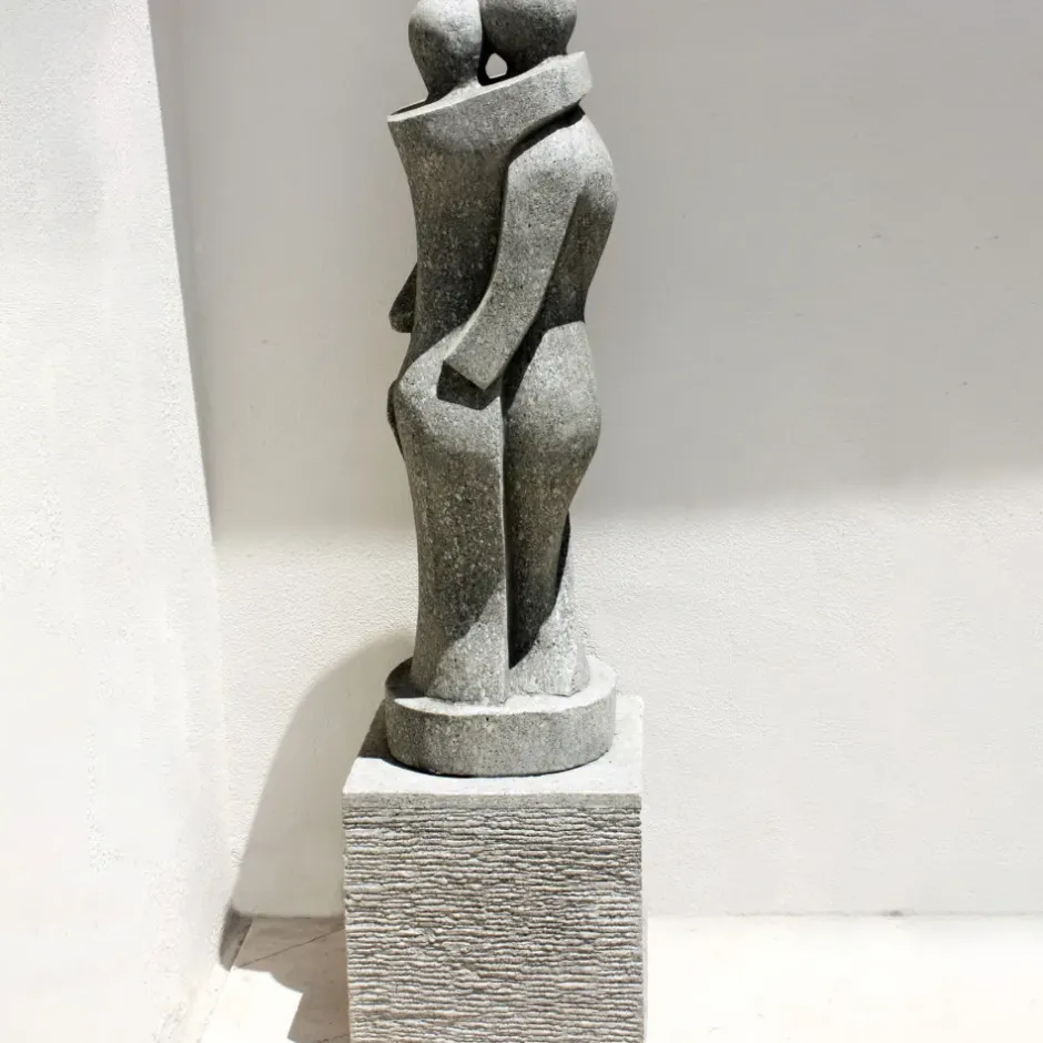 Statues & Sculptures Contemporary^True Love Contemporary Stone Garden Sculpture