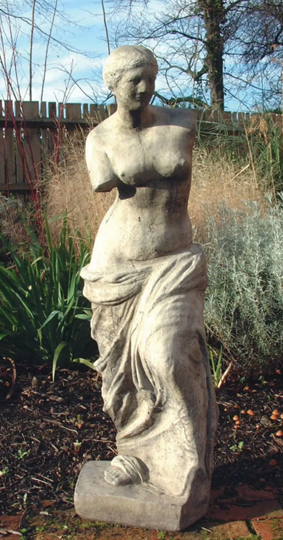 Statues & Sculptures Greek^Venus De Milo 114cm Stone Garden Statue