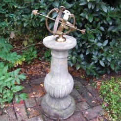 Statues & Sculptures Armillary Sundials^Victorian Armillary Stone Garden Sundial