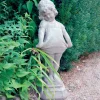 Statues & Sculptures Children^Victorian Girl 58cm Stone Garden Statue