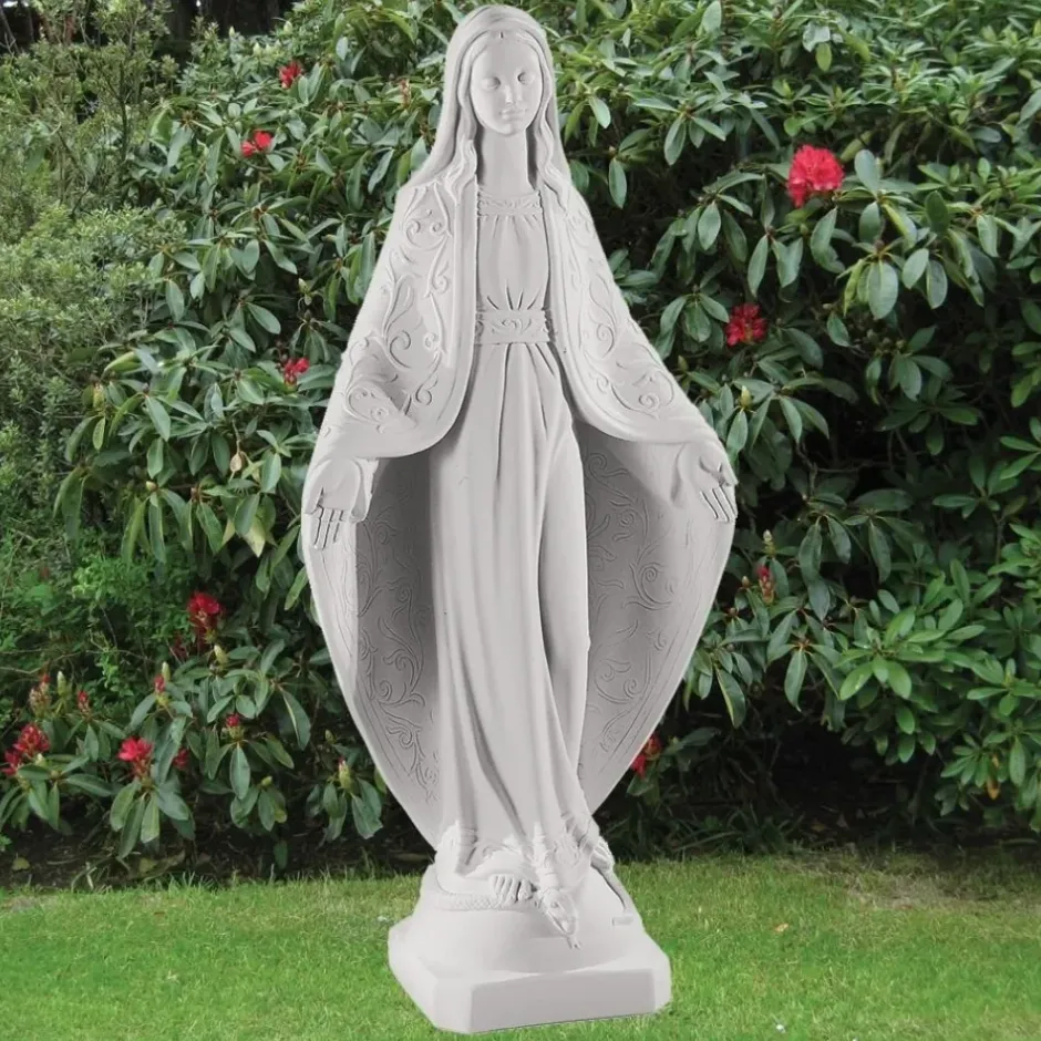 Statues & Sculptures Virgin Mary^Virgin Mary 78cm Marble Resin Garden Statue