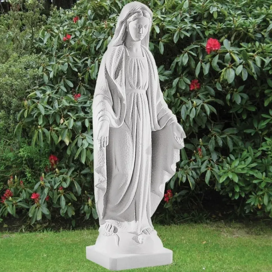 Statues & Sculptures Virgin Mary^Virgin Mary 58cm Marble Resin Garden Statue