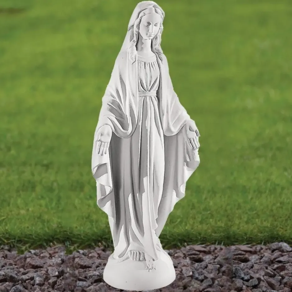 Statues & Sculptures Virgin Mary^Virgin Mary 42cm Marble Resin Garden Statue
