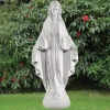 Statues & Sculptures Virgin Mary^Virgin Mary 117cm Marble Resin Garden Statue