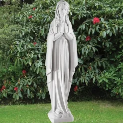 Statues & Sculptures Virgin Mary^Virgin Mary 78cm Marble Resin Garden Statue