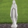 Statues & Sculptures Virgin Mary^Virgin Mary 49cm Marble Resin Garden Statue