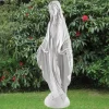 Statues & Sculptures Virgin Mary^Virgin Mary 73cm Marble Resin Garden Statue