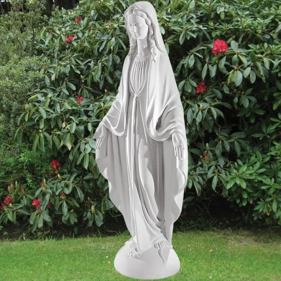 Statues & Sculptures Virgin Mary^Virgin Mary 73cm Marble Resin Garden Statue