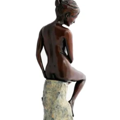 Statues & Sculptures Figurative|Table Top^Warmth of the Sun Figurine Bronze Indoor Sculpture