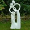 Statues & Sculptures Modern^Wedding Bliss 85cm Marble Resin Garden Statue