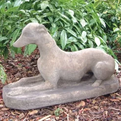 Statues & Sculptures Dogs^Whippet Stone Garden Ornament