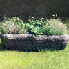 Statues & Sculptures Troughs^Woodland Plant Trough Stone Garden Planter