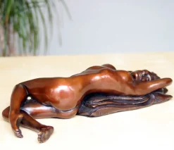 Statues & Sculptures Figurative|Table Top^Your Memory Lingers Figurine Bronze Indoor Sculpture